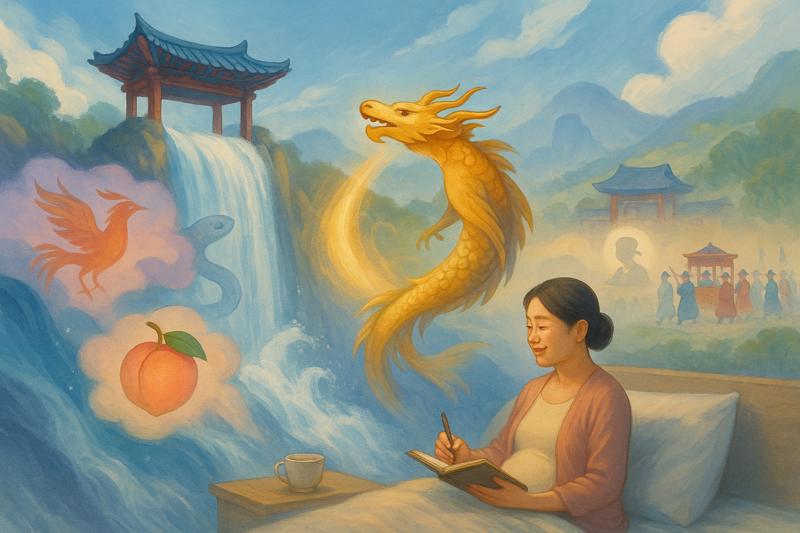 잉어 태몽 의미 이미지