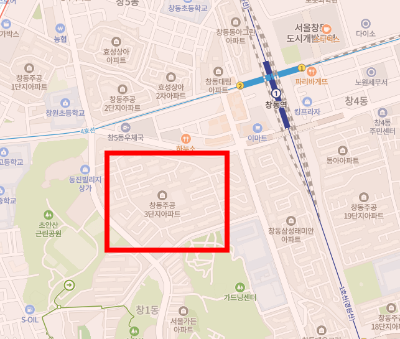 창동주공3단지위치