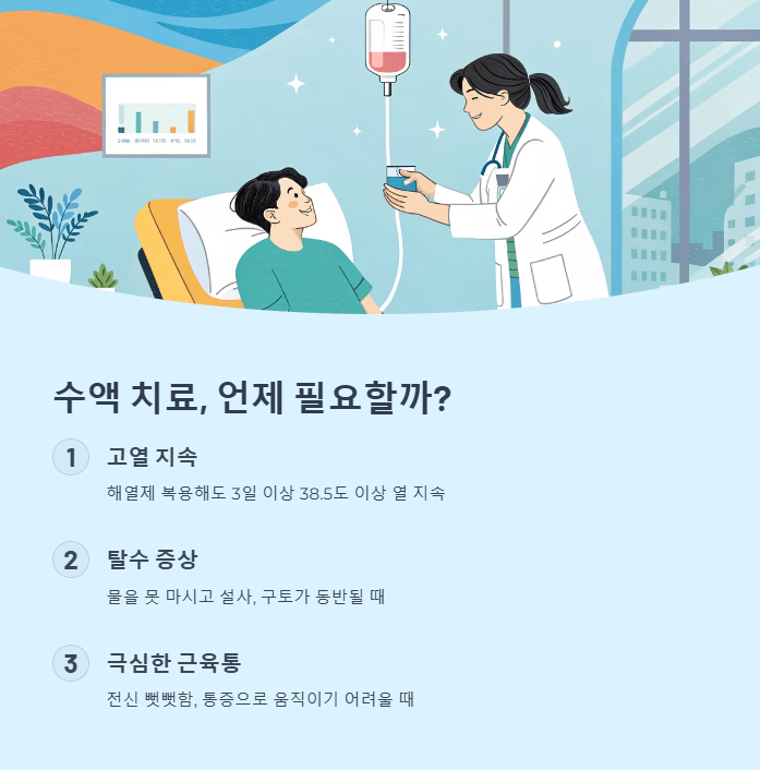 감기 몸살 빨리 낫는법