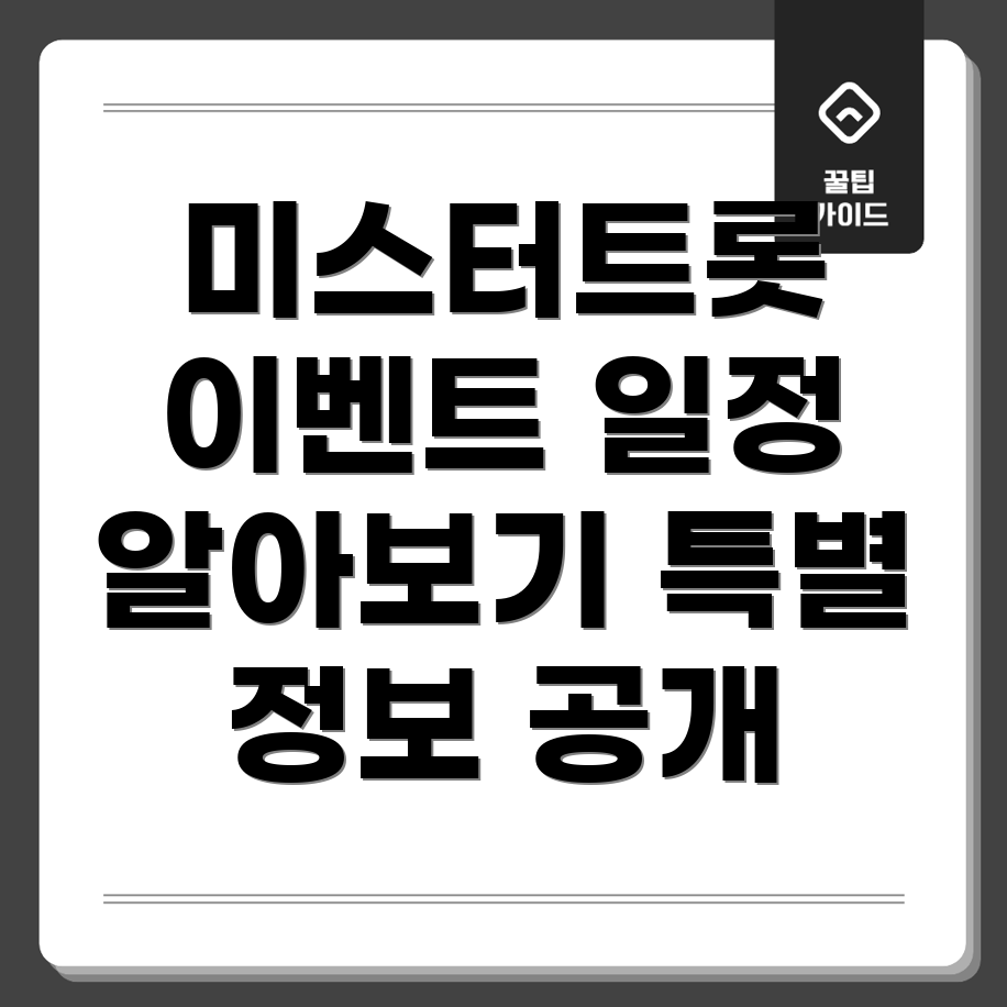 롯데홈쇼핑 미스터트롯