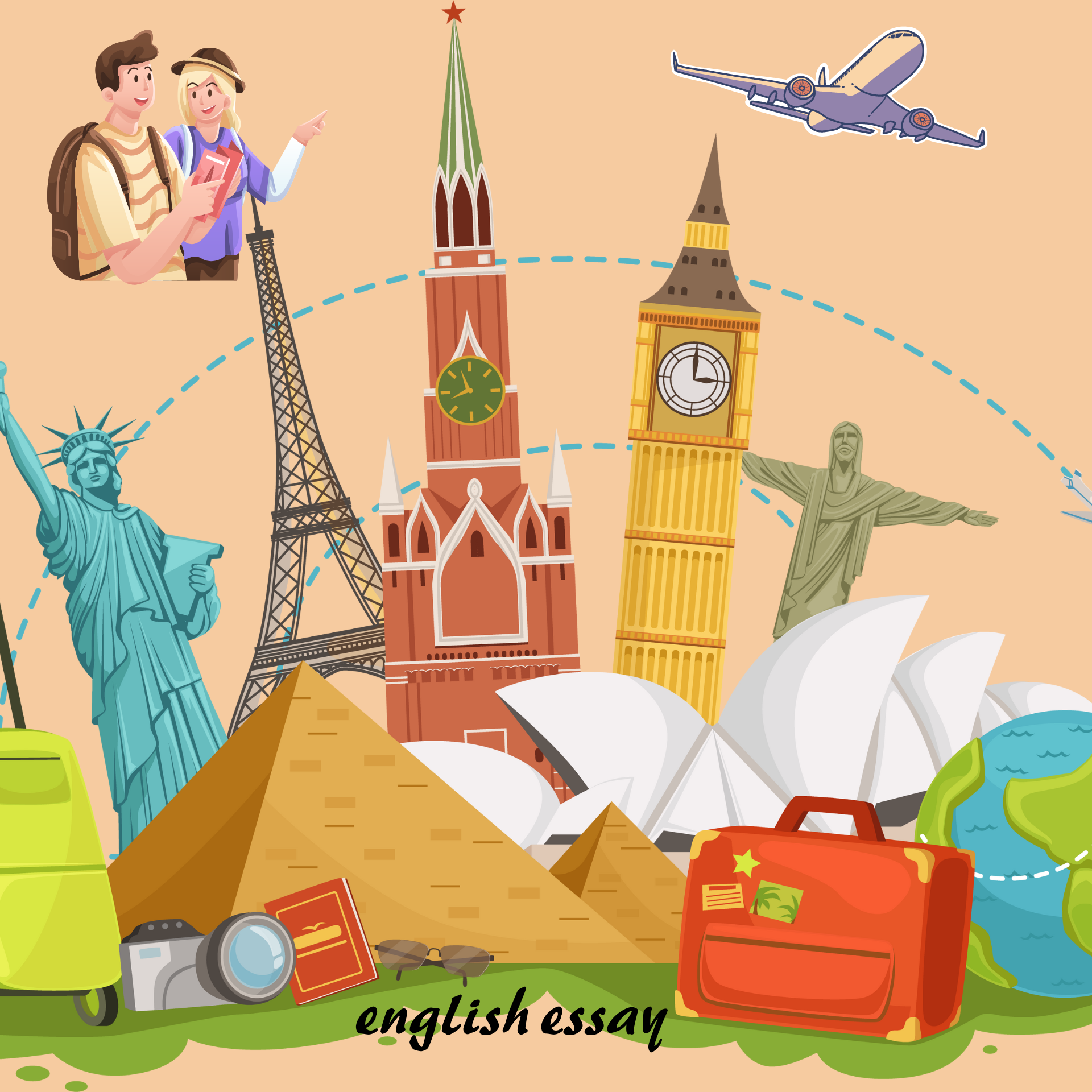 How to Write an Essay on 'A Trip Around the World' &lsquo;세계 여행&rsquo;에 관한 에세이 작성 방법
