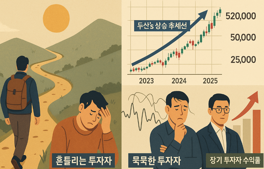 갈길먼 주식의 오르막길, 믿고 인내한 자의 수익은 크다