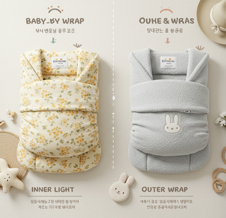 속싸개? 겉싸개? 뭘 사야 되냐구요ㅋㅋ