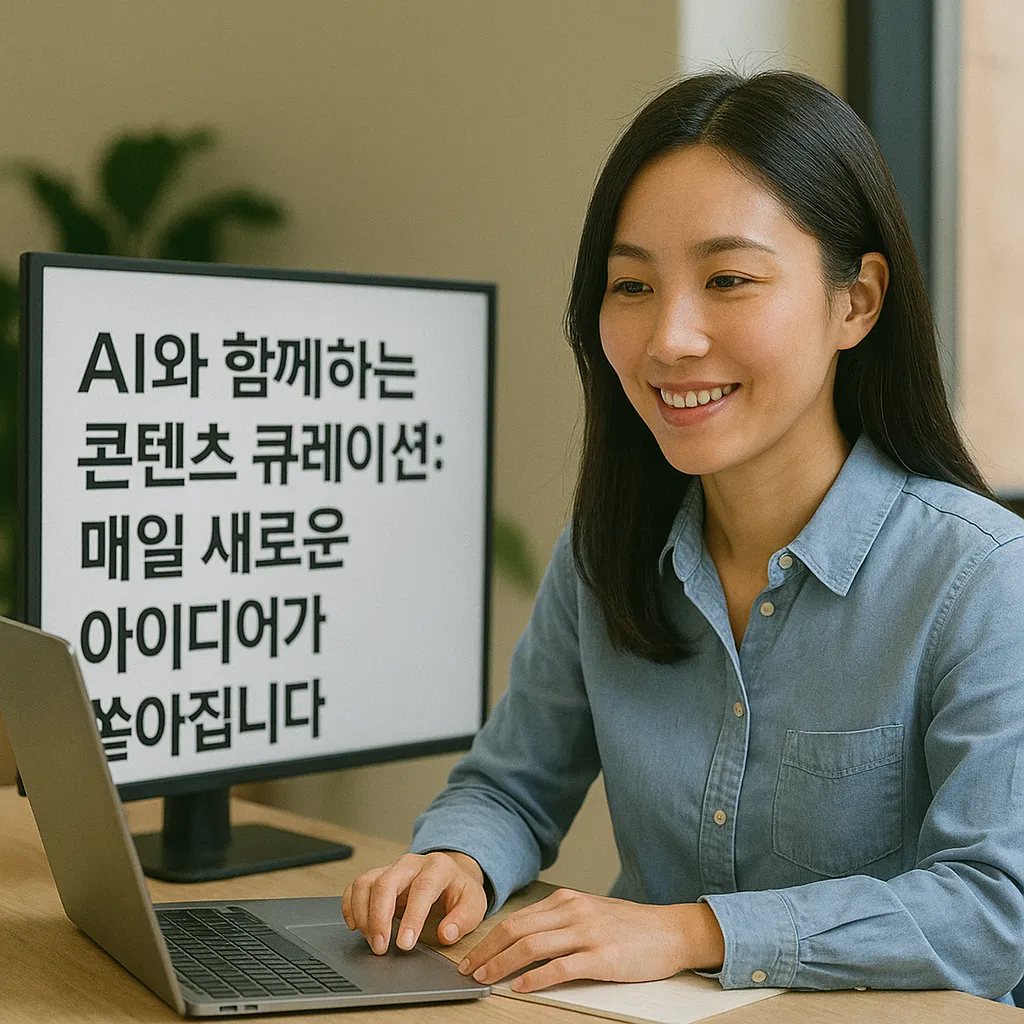 AI와 함께하는 콘텐츠 큐레이션: 매일 새로운 아이디어가 쏟아집니다