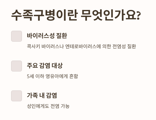 수족구병이란