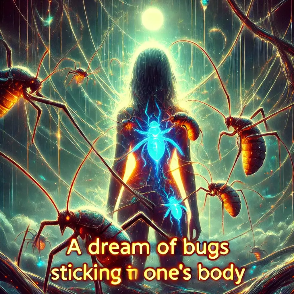 벌레가 몸에 붙는 꿈