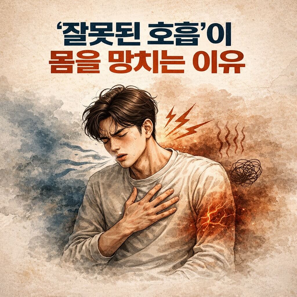 잘못된 호흡이 몸을 망치는 이유