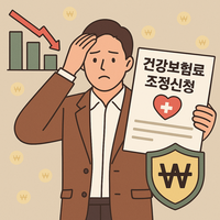 건강보험료 조정에 대한 대표 임미지