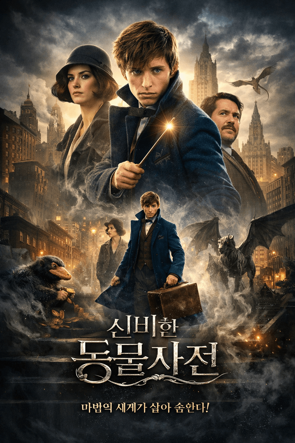 신비한 동물사전 포스터