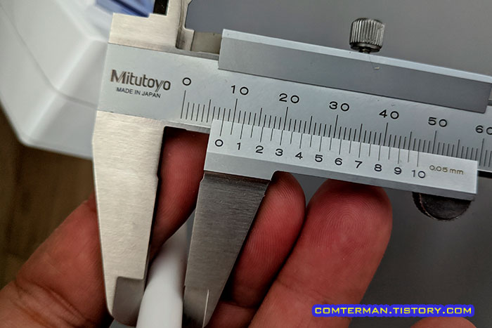 3C1.5sq 전선 피복포함 두께