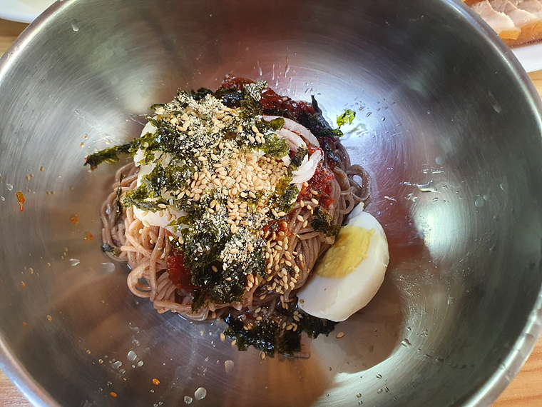 실비막국수