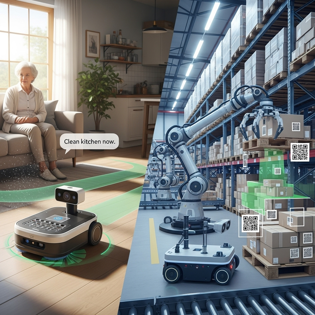 실제 적용 사례 : 가정용 로봇에서 산업 현장까지