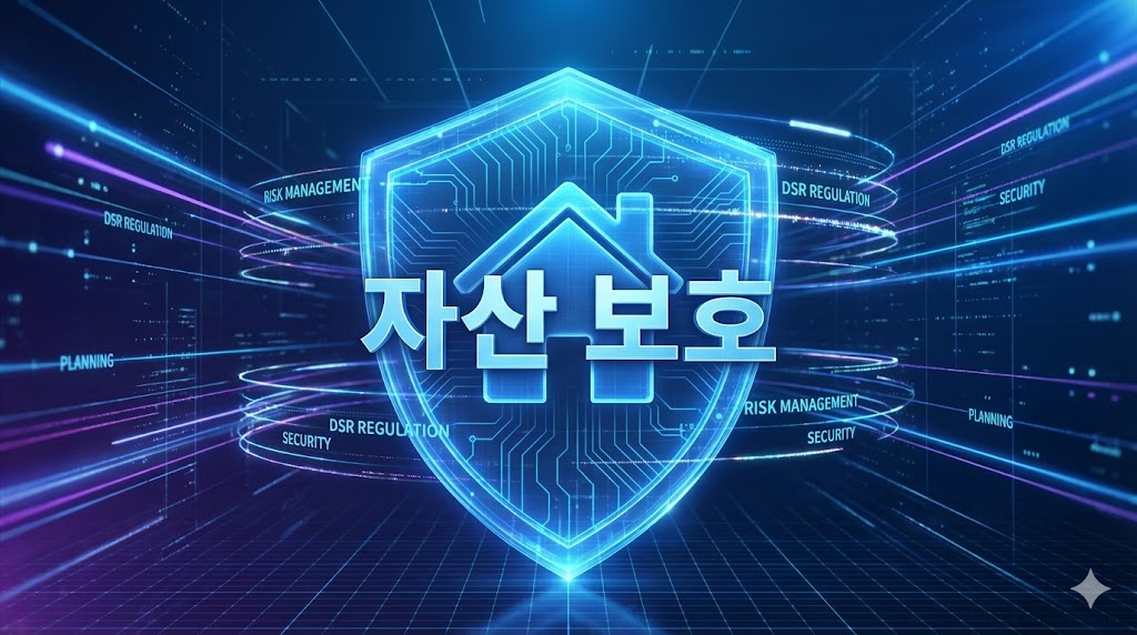 DSR 규제와 금리 리스크로부터 자산을 보호하는 금융 보안 시각화