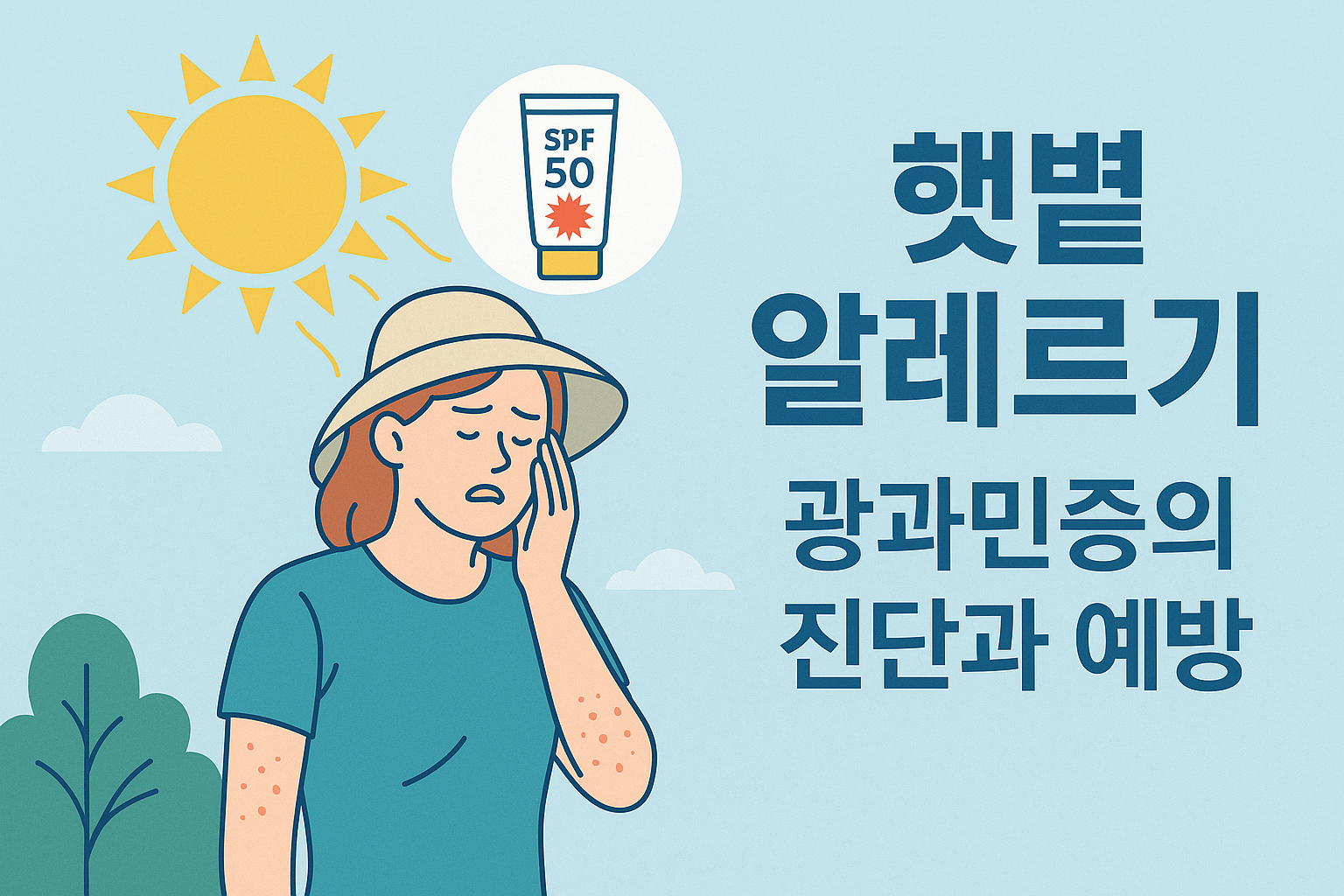여름 초입, 햇볕 알레르기 ‘광과민증’의 진단과 예방