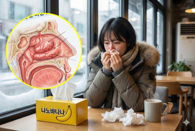 비알레르기 비염 원인 날씨 온도 변화