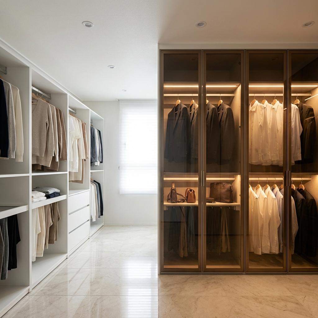 한샘 vs 이케아 드레스룸 가구 내구성 비교