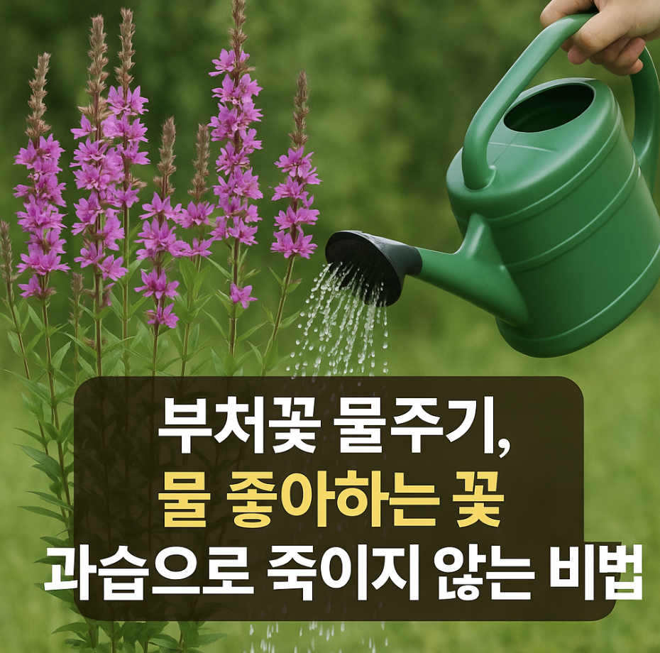 부처꽃 물주기, 물 좋아하는 꽃 과습으로 죽이지 않는 비법