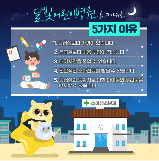 달빛어린이병원 장점
