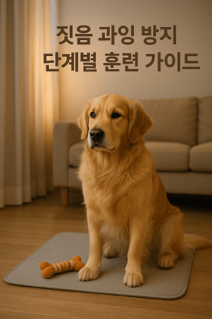 시도 때도 없이 짖는 강아지, 5단계 훈련으로 조용해지는 법