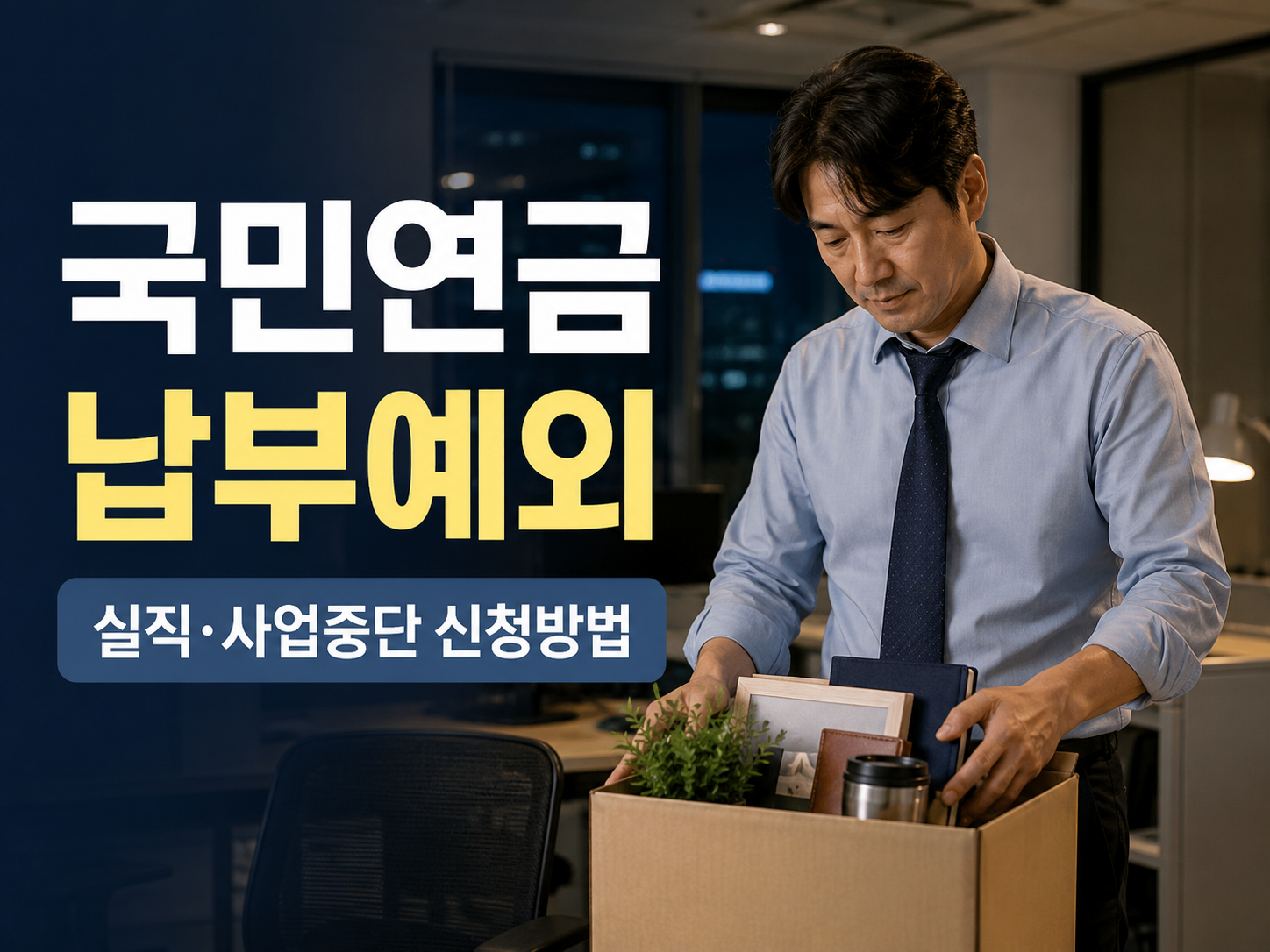 국민연금 납부예외