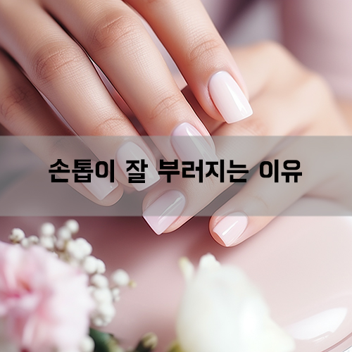 손톱이 잘 부러지는 이유