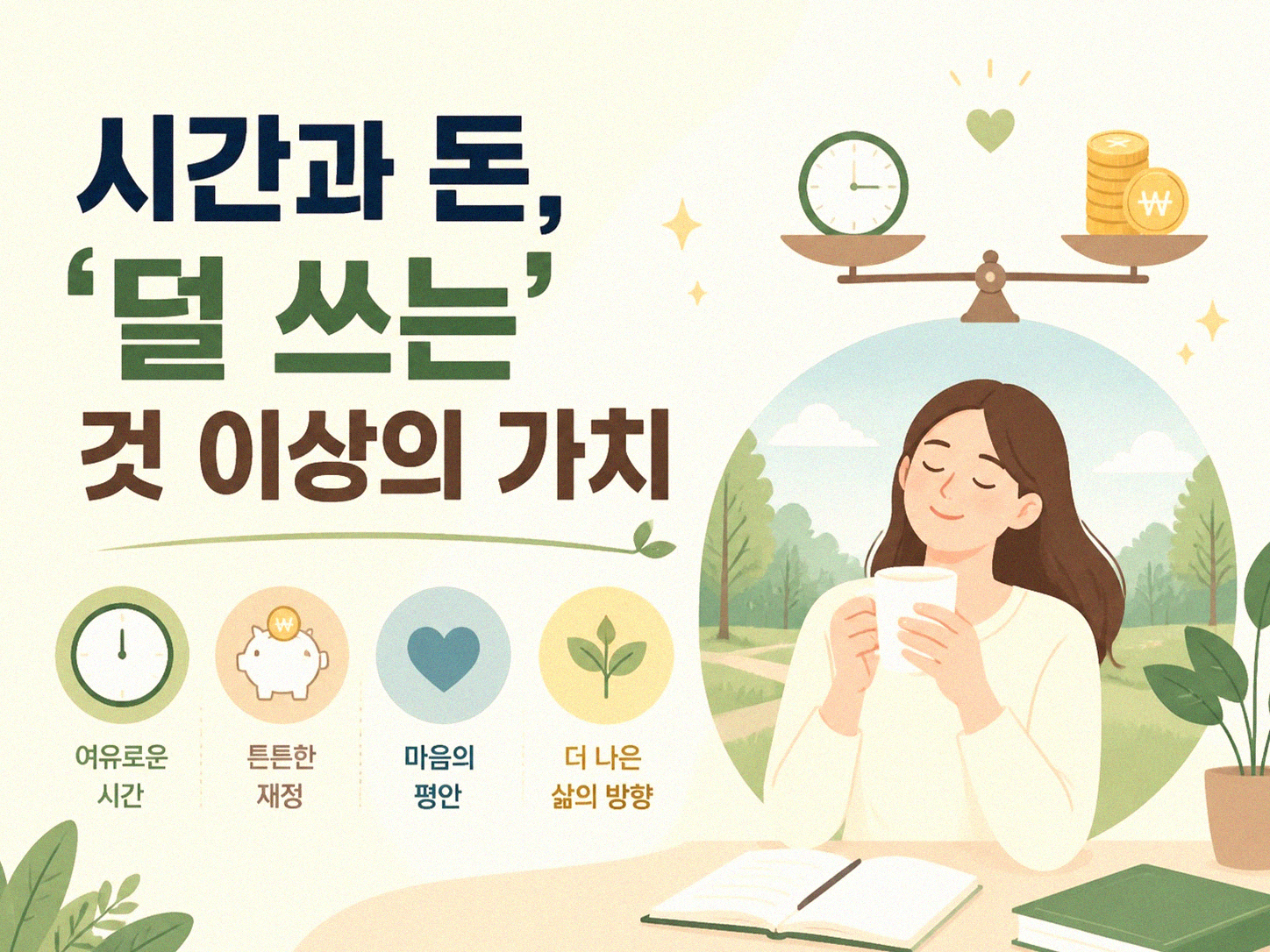 돈 쓰기 전 5초 멈추기, 뭘 달라질까