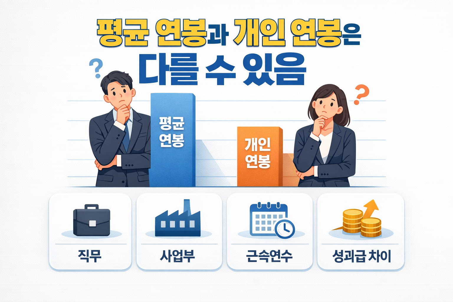 평균 연봉과 개인 연봉은 다를 수 있음