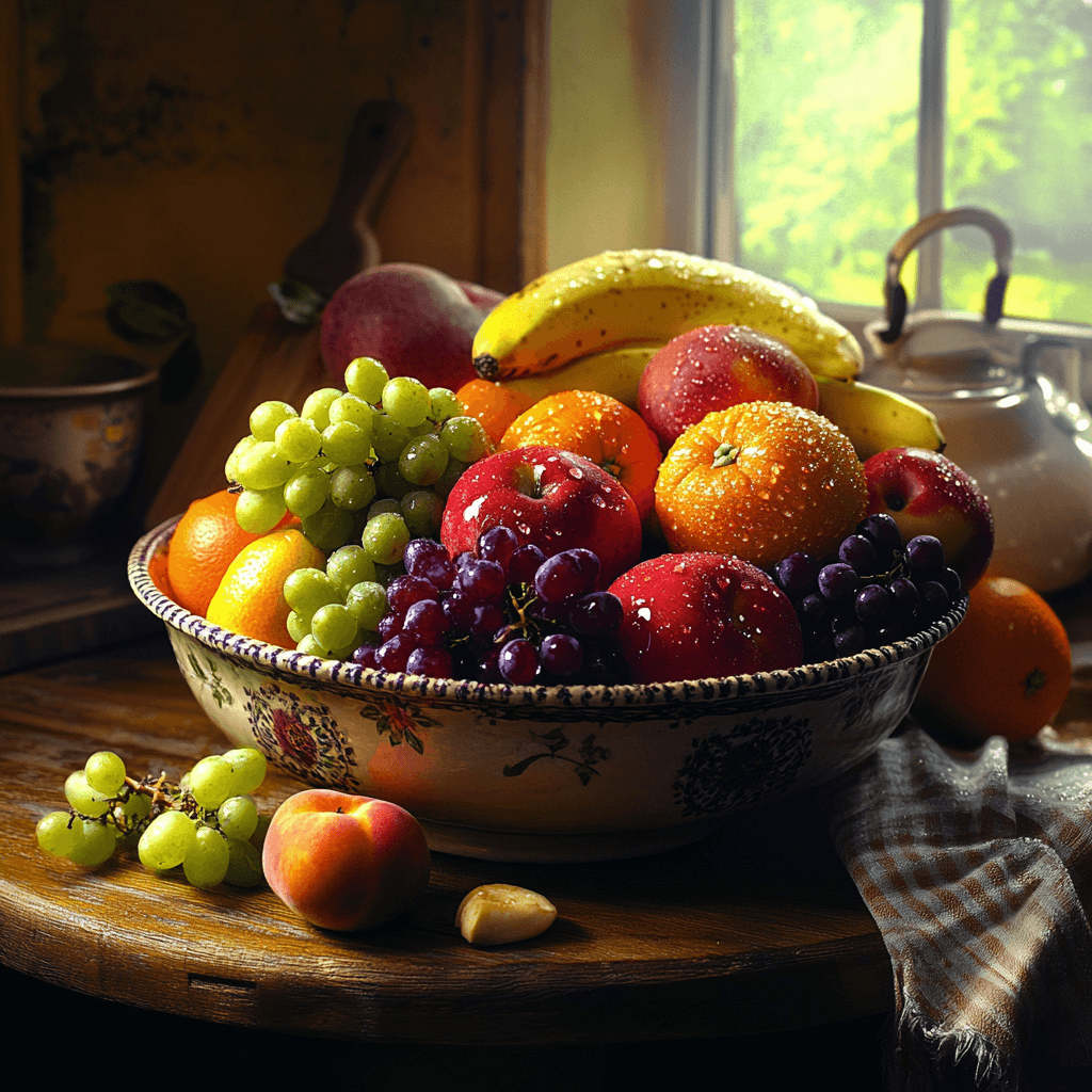 포도-견과류-간식