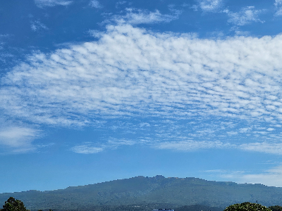 큰노꼬메오름에서 바라본 한라산