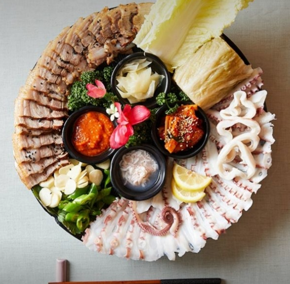 잠실 문어천하 삼합