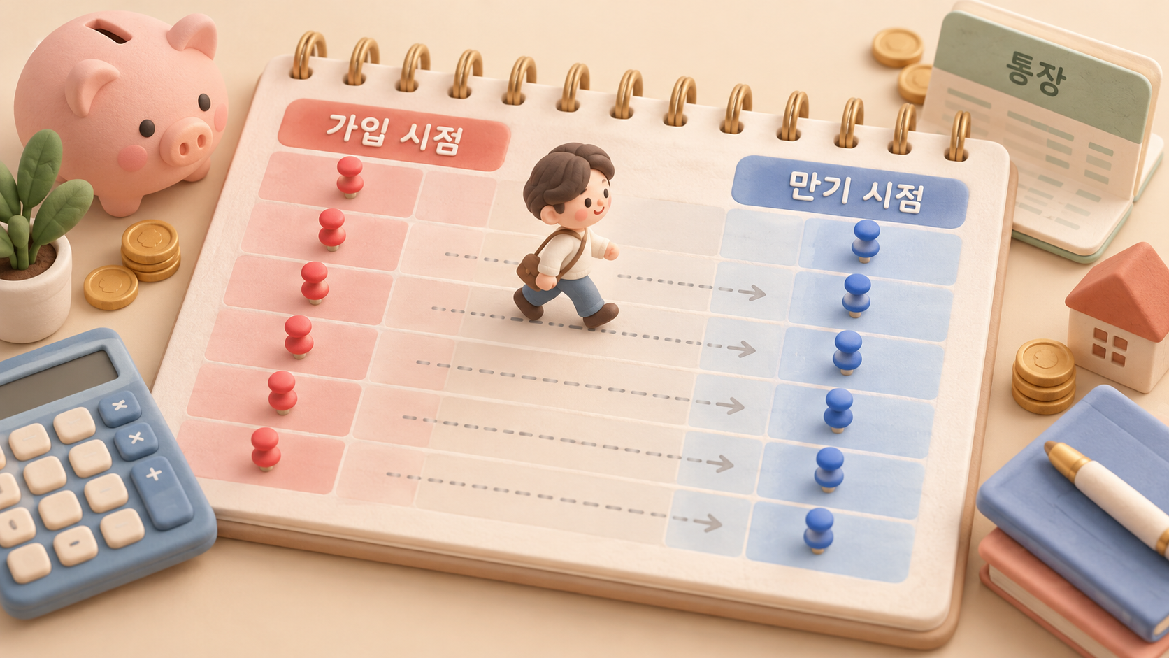 풍차돌리기 만기 타임라인