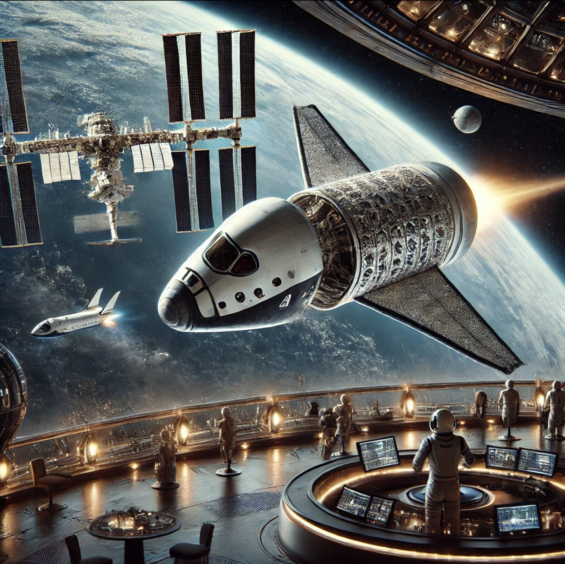 드래건 캡슐의 정밀 도킹 – 구조 임무 성공