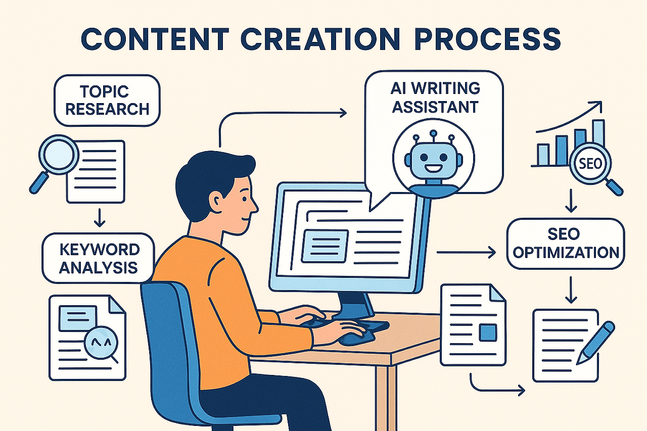 Frase AI 기반 콘텐츠 생성 및 SEO 최적화 과정