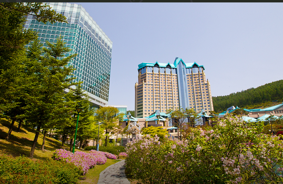 하이원 그랜드호텔 메인타워 전경