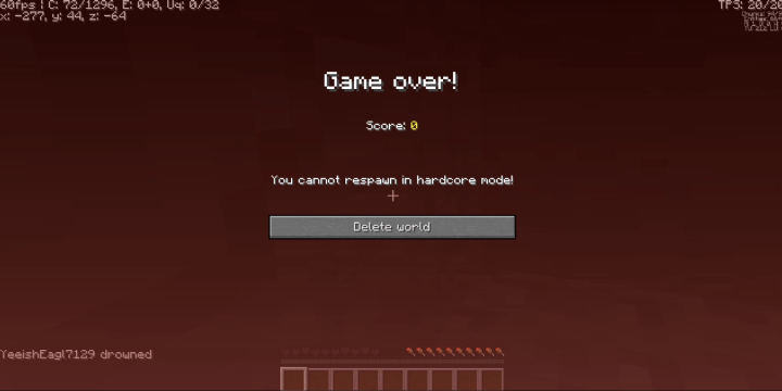 마인크래프트-무료-서버-종료-화면