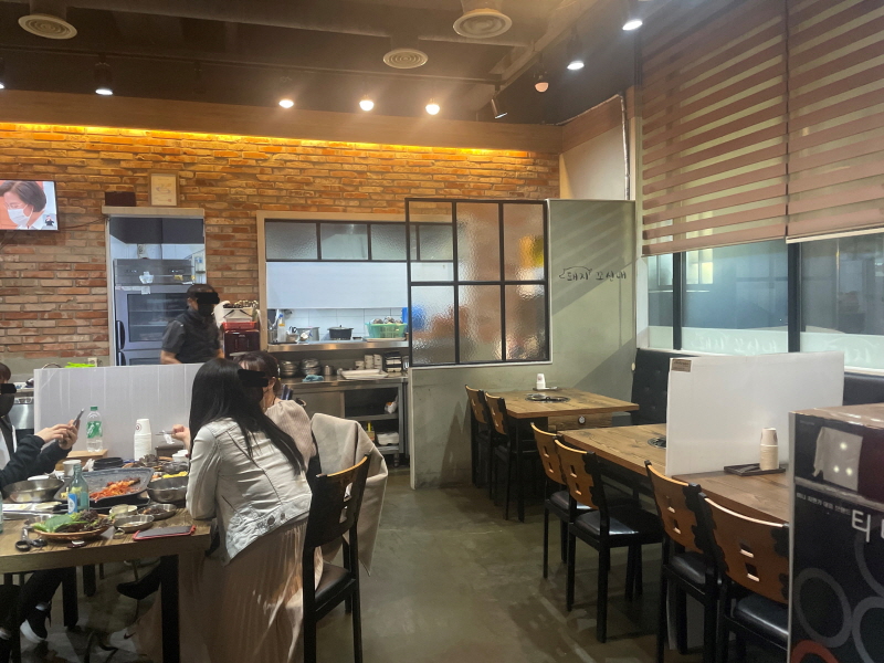 청라 돼지꼬신내 내부