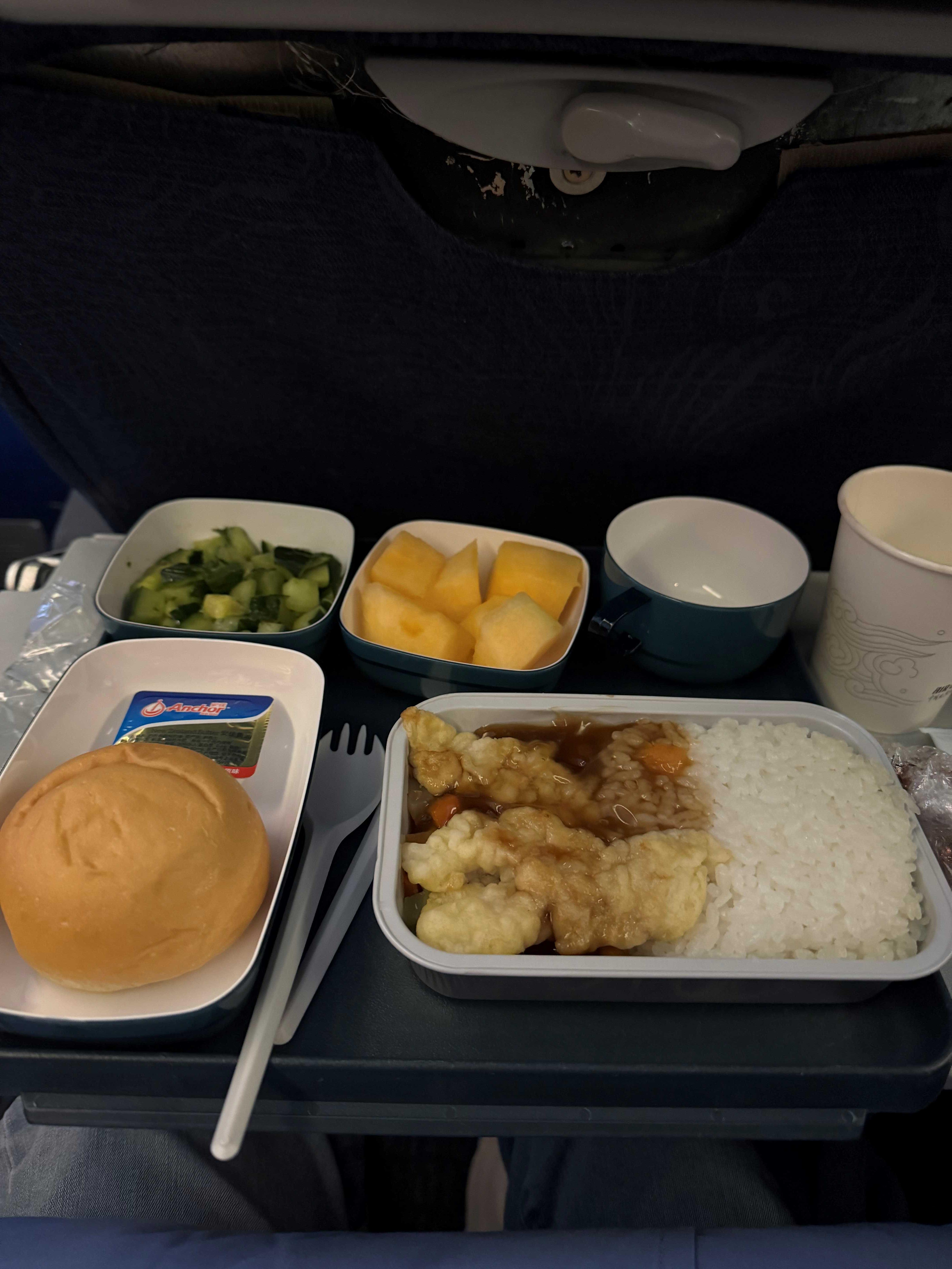 베이징-파리 기내식 1