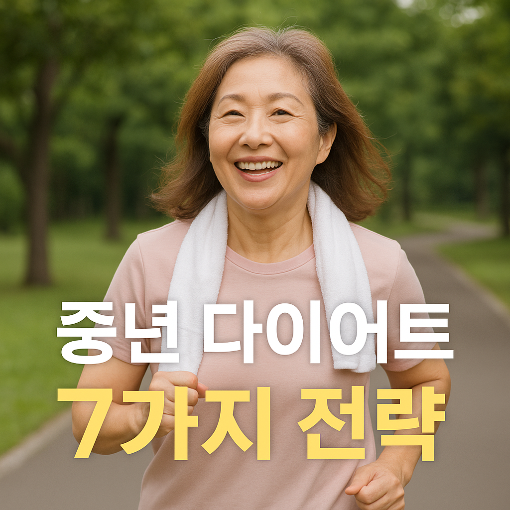 편안한 표정의 중년여성
