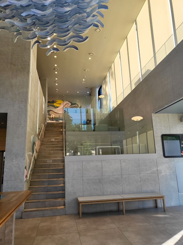 여수 스타벅스 계단좌석