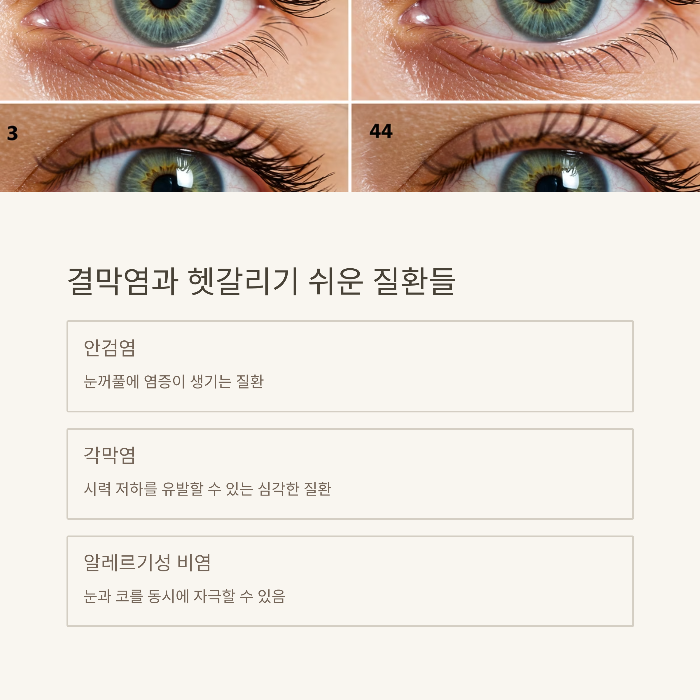 결막염 증상 자가 진단 스스로 진단하는 법