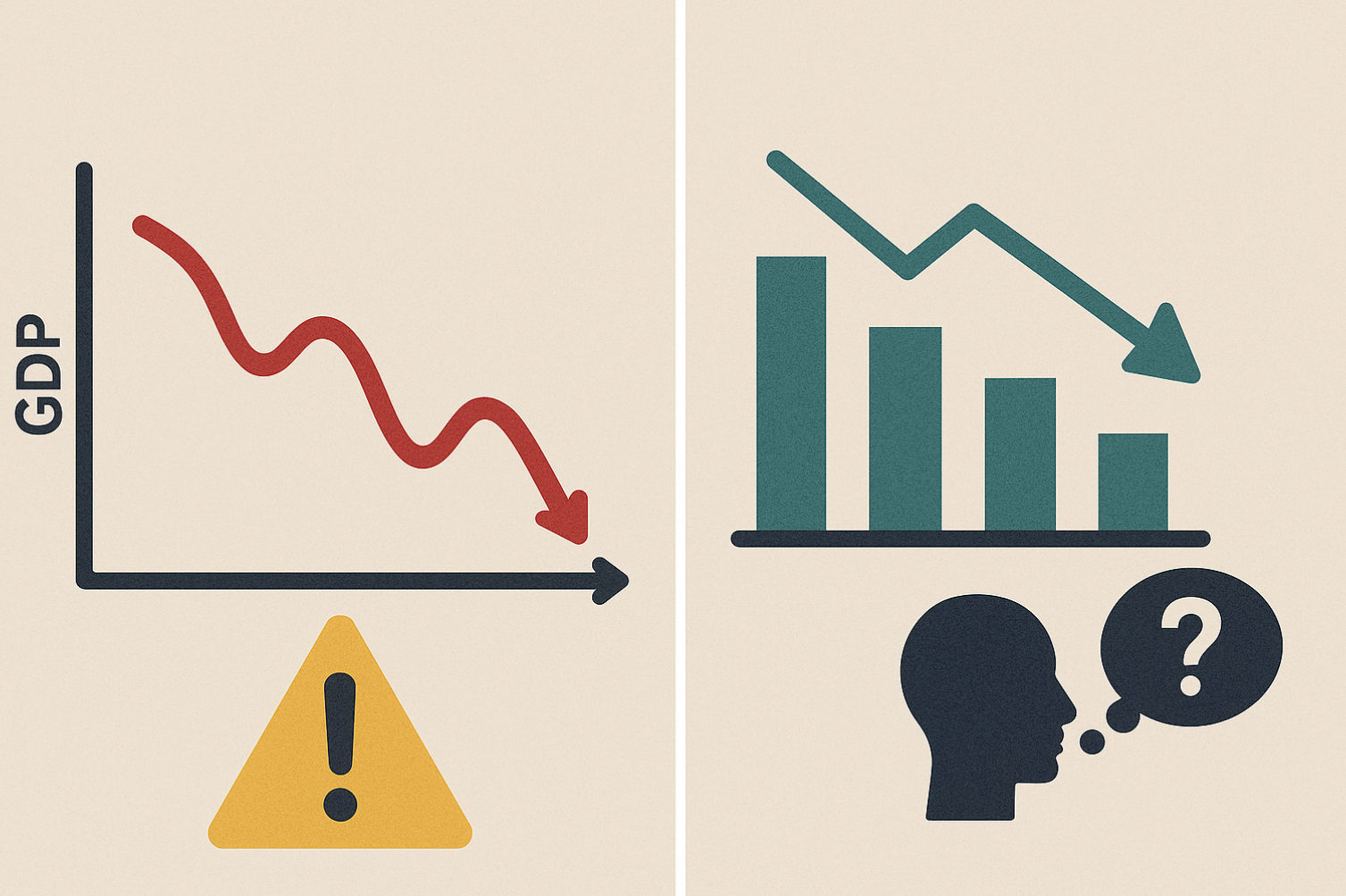 리세션과 경기침체의 정확한 차이