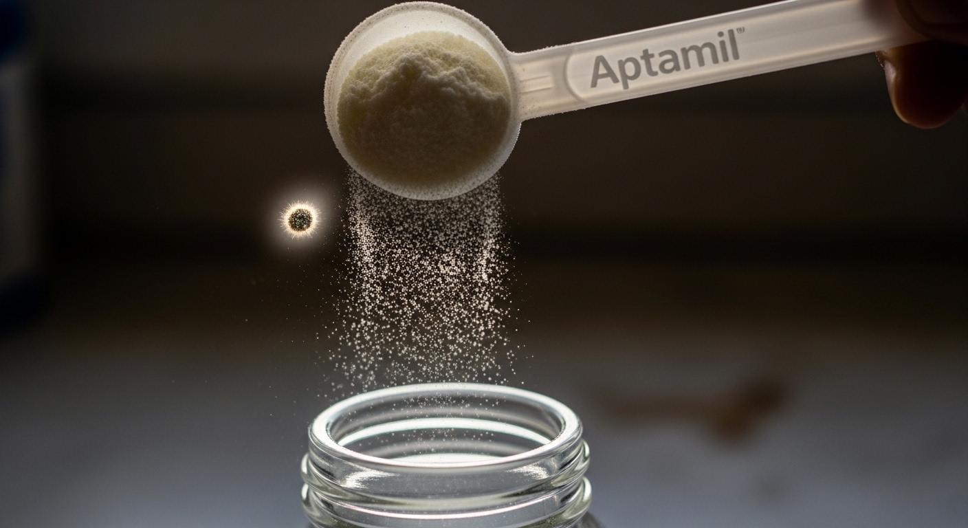 압타밀 분유 독소