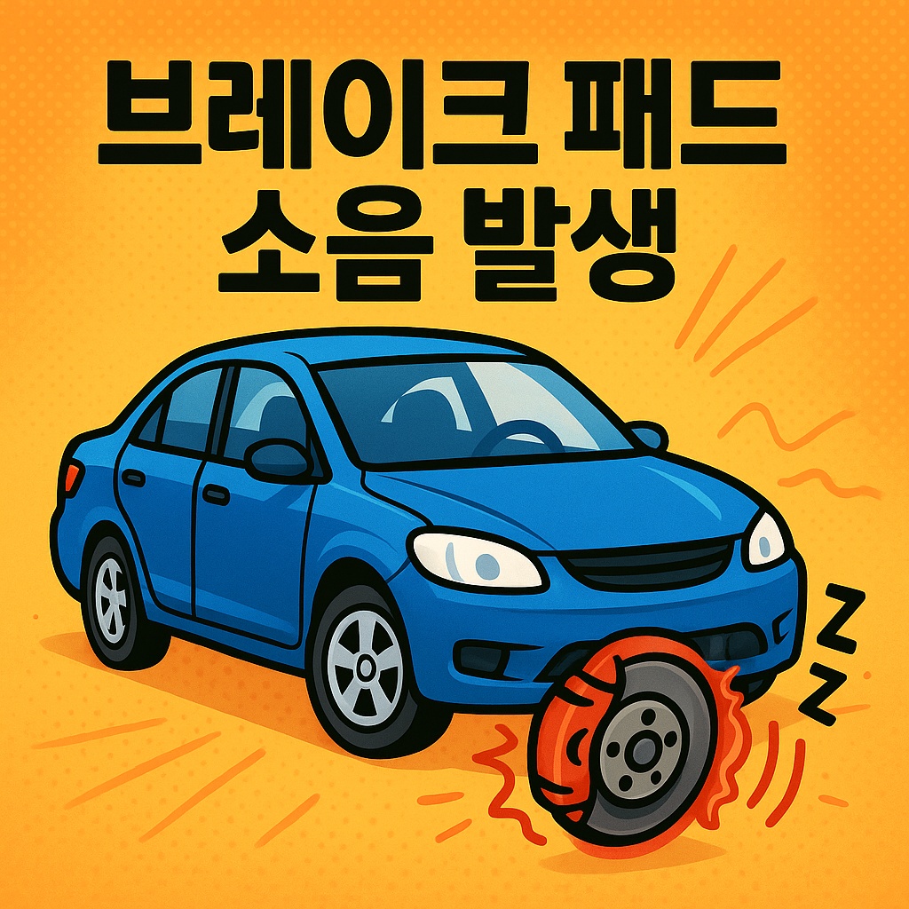 브레이크 패드 소음 발생시 교체