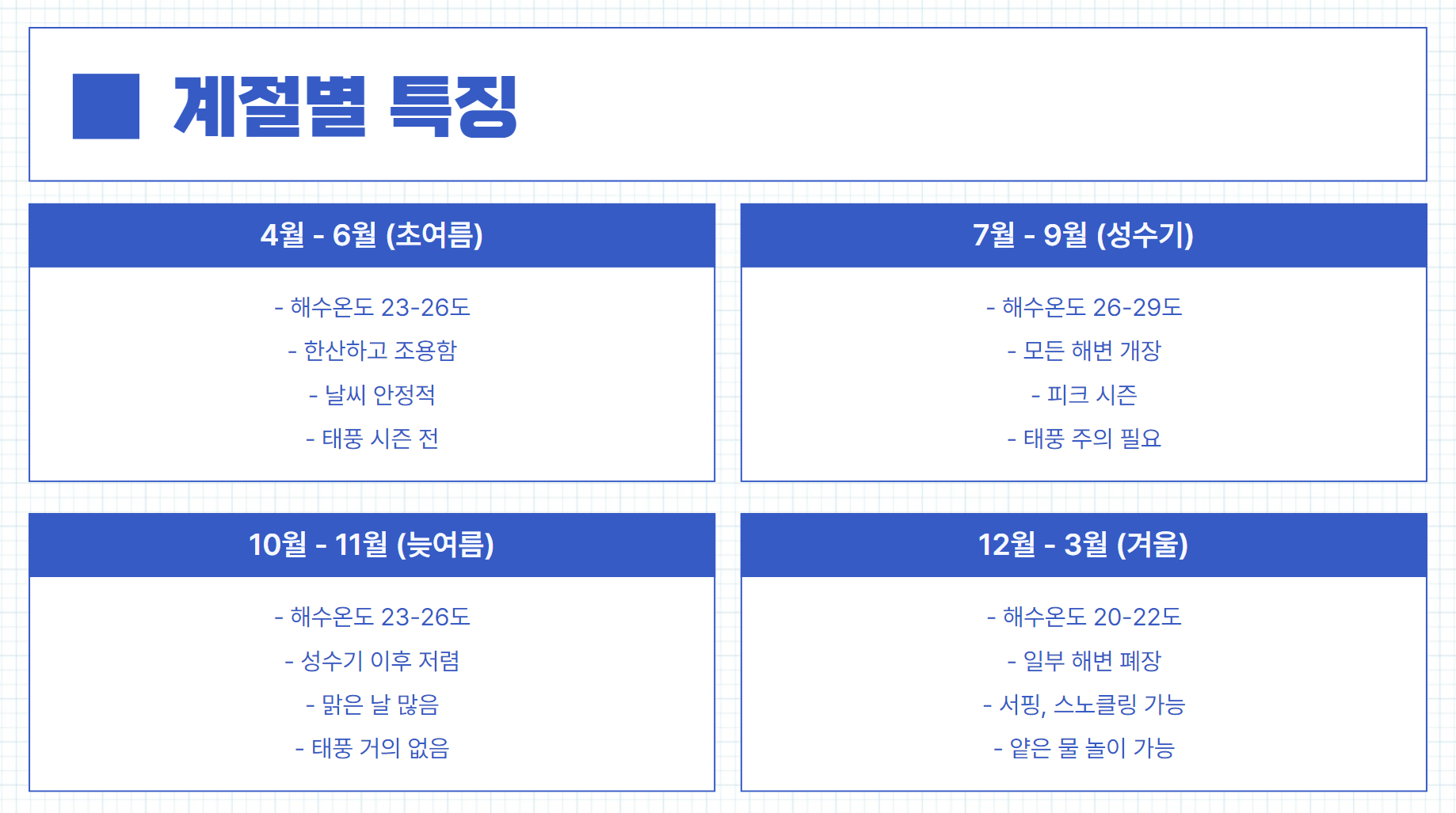 계절