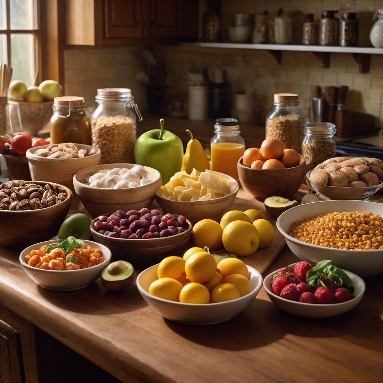 디톡스에 좋은 레몬과 사과