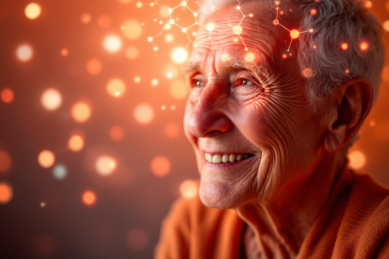 노인 뇌건강 개선 이미지