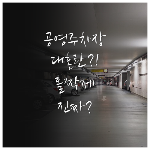 공영주차장 요일제 유지 공공기관은 홀..