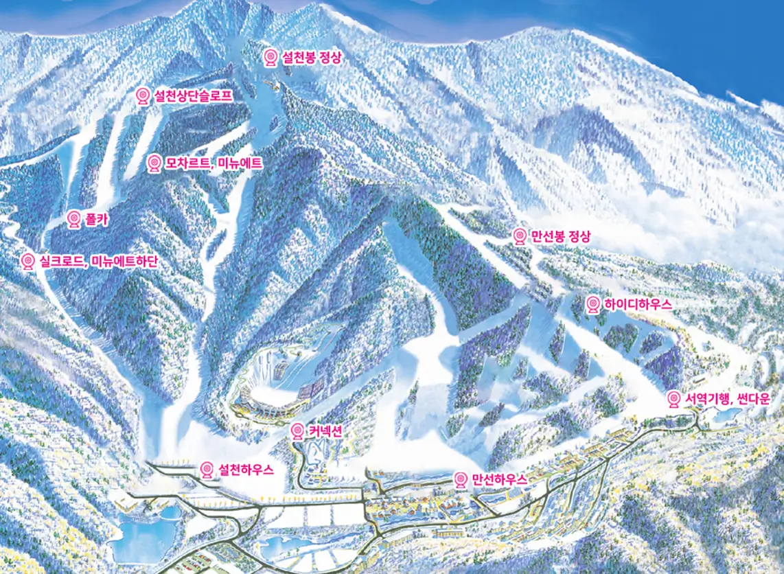 무주 덕유산 절경 웹켑으로 실시간 구경하기