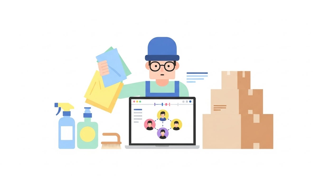 운영 흐름이 점차 안정되는 상황을 상상하며 구조를 점검하는 장면입니다.