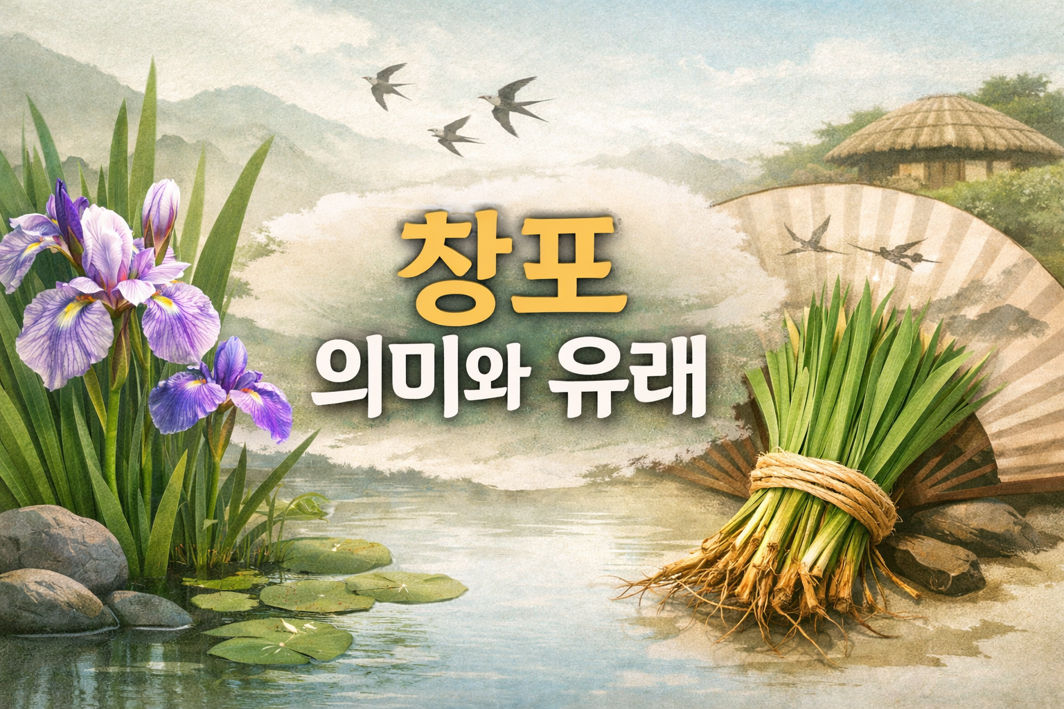 창포 꽃말
